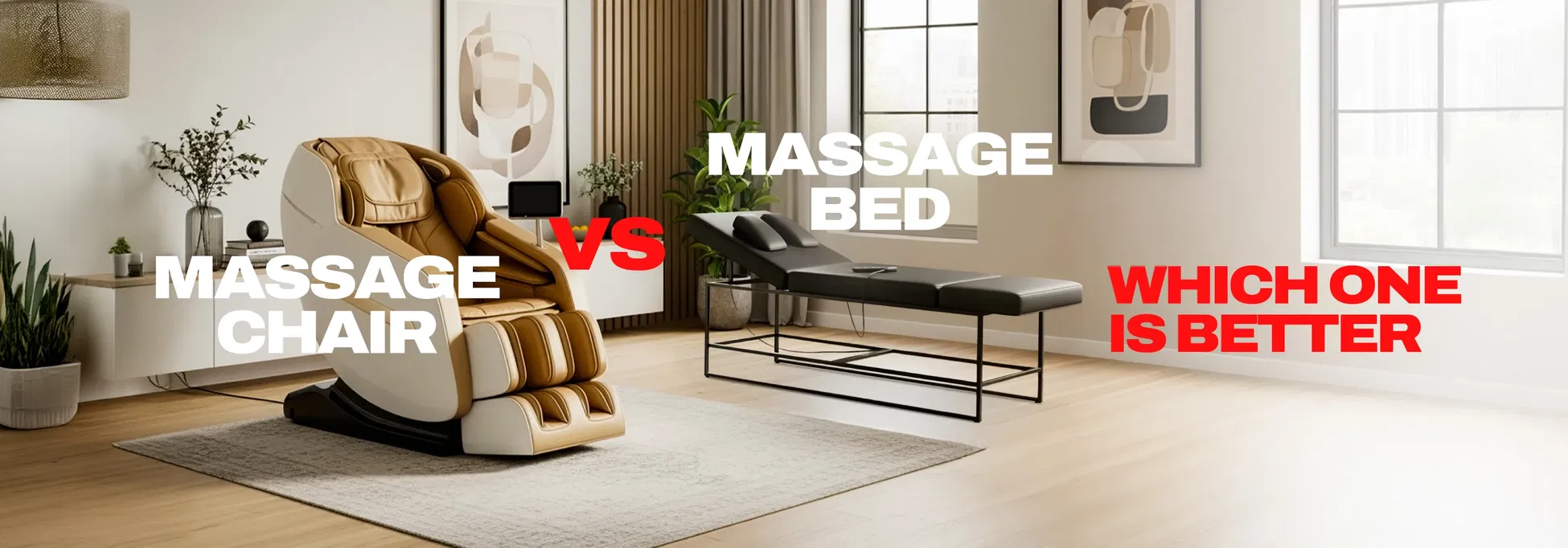 Massage Chair vs Massage Bed - Which one is Better?