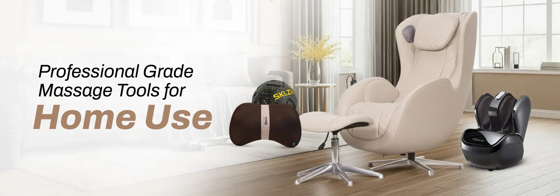 Professional-Grade Massage Tools for Home Use