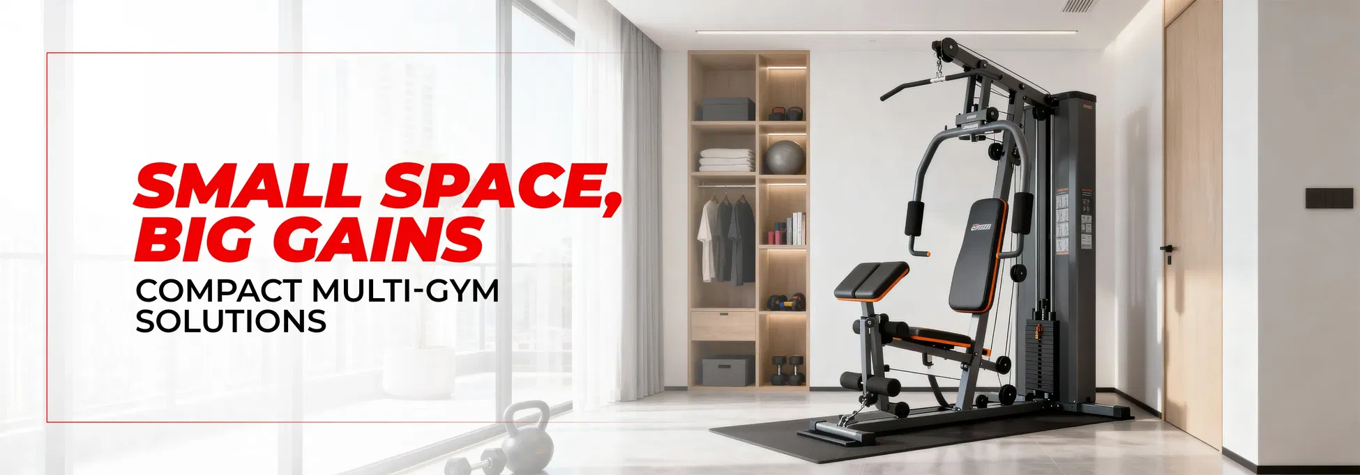 Small Space, Big Gains: Compact Multi-Gym Solutions
