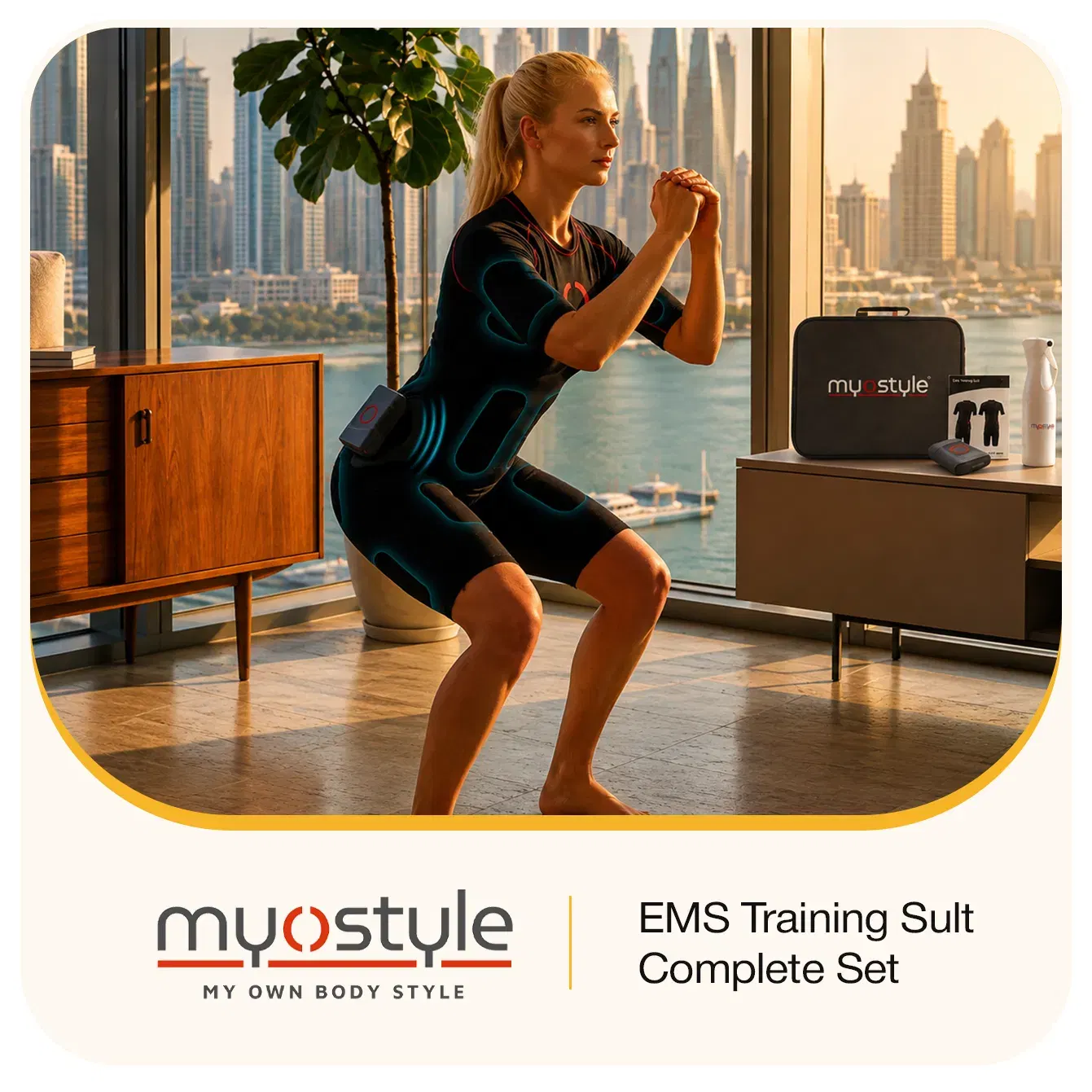 Myostyle wireless EMS Training Set