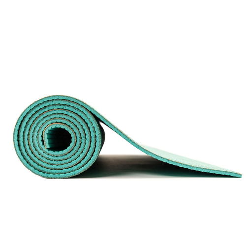 Ukiyo The 5mm Jute − Textured Yoga Mat-Turquoise