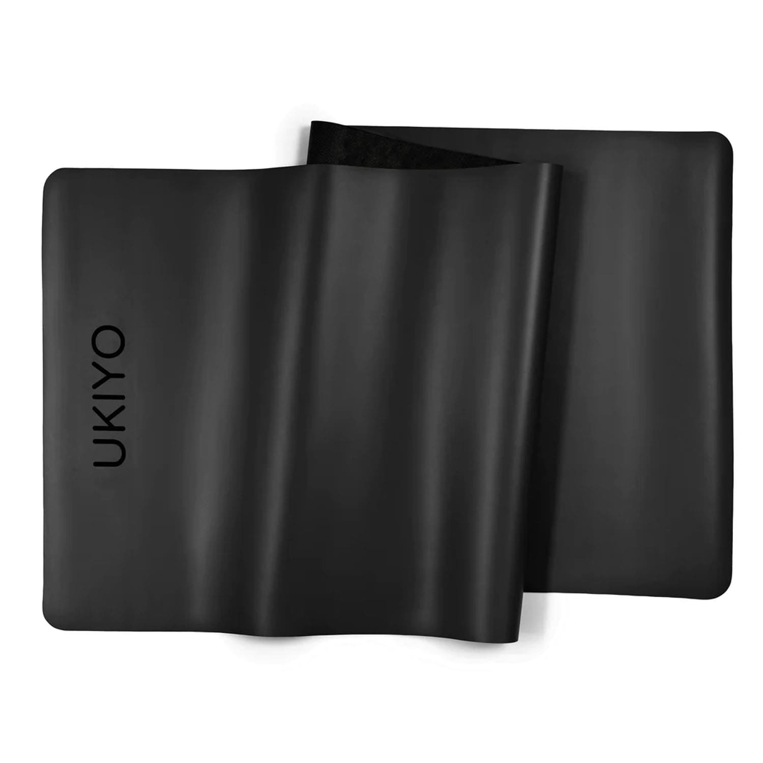 يوكيو حصيرة 5 مم - سجادة يوغا من المطاط الطبيعي - Black