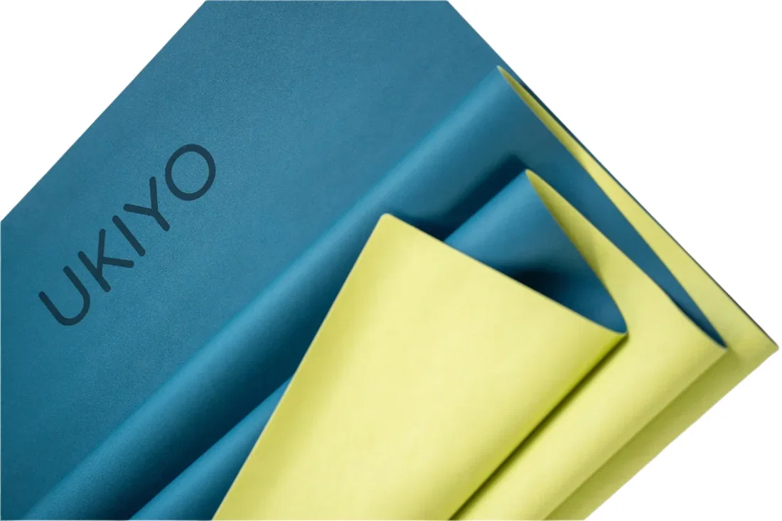 Ukiyo The 1.5mm Travel Mat - Blue