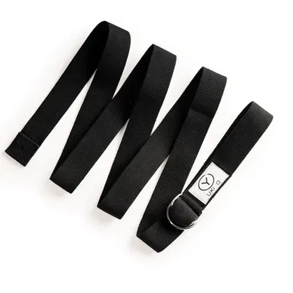 Ukiyo The Strap − 8 Foot Yoga Strap - Black