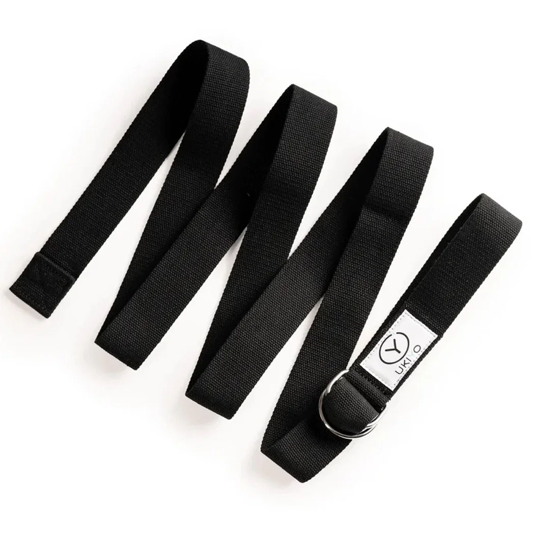 Ukiyo The Strap − 8 Foot Yoga Strap - Black
