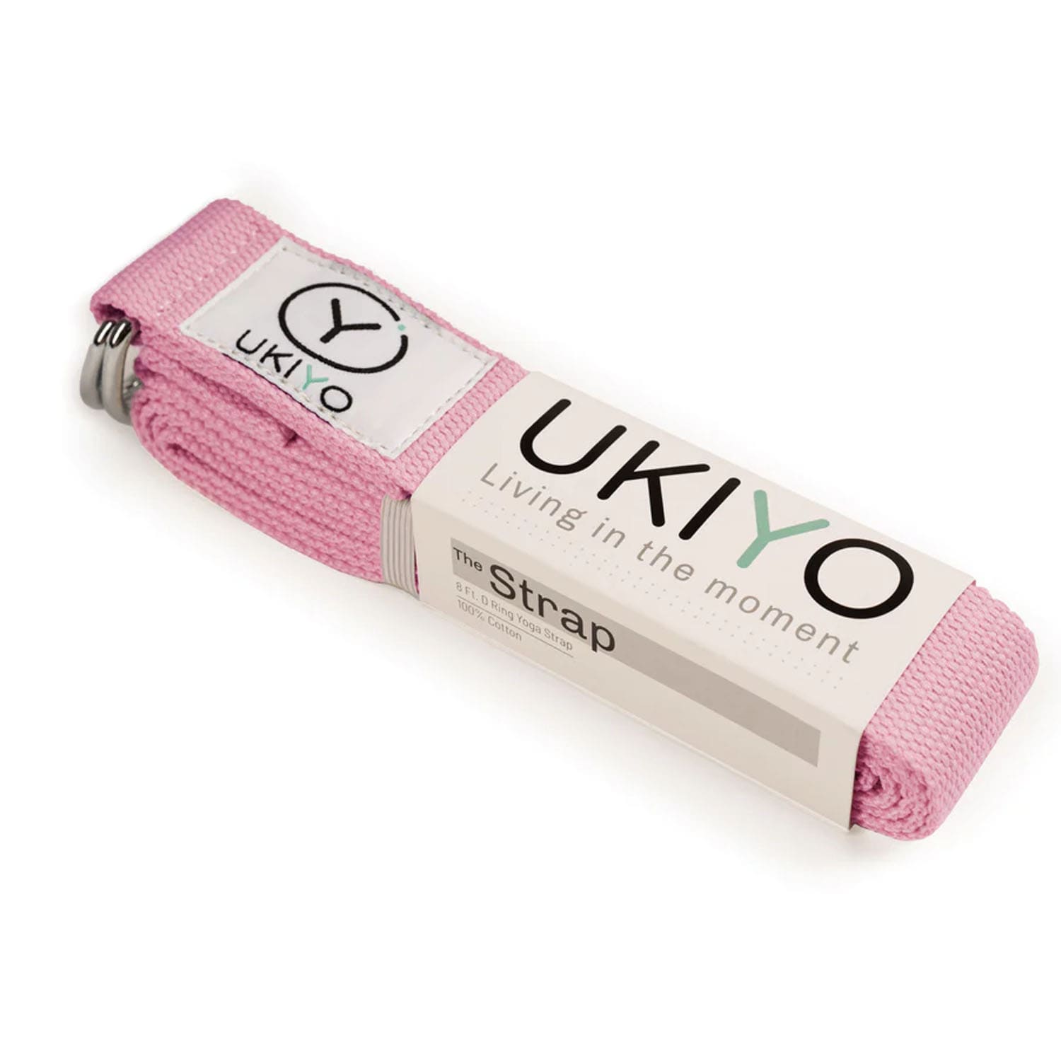 يوكيو الحزام - حزام اليوجا بطول 8 أقدام - Pink
