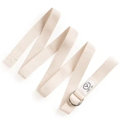 Ukiyo The Strap − 8 Foot Yoga Strap - White