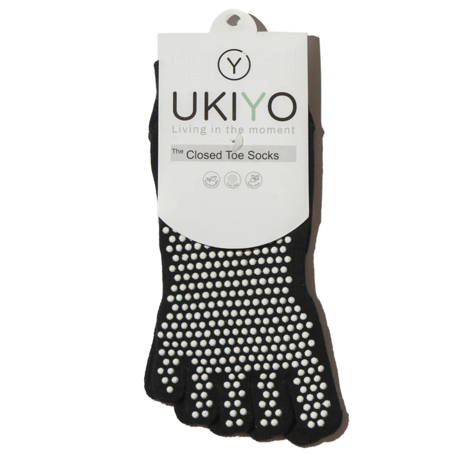 يوكيو الجوارب المغلقة عند الأصابع - Black