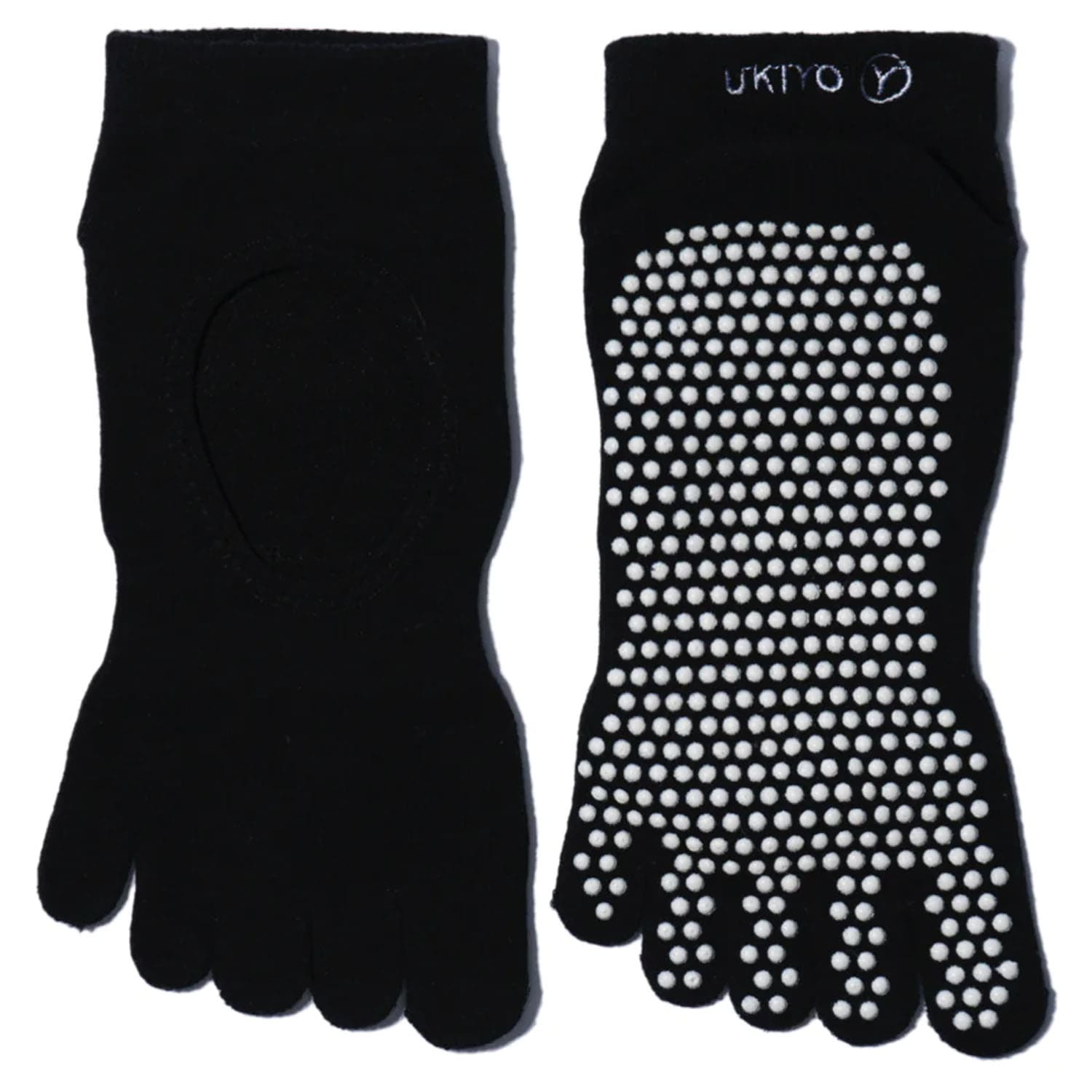 يوكيو الجوارب المغلقة عند الأصابع - Black