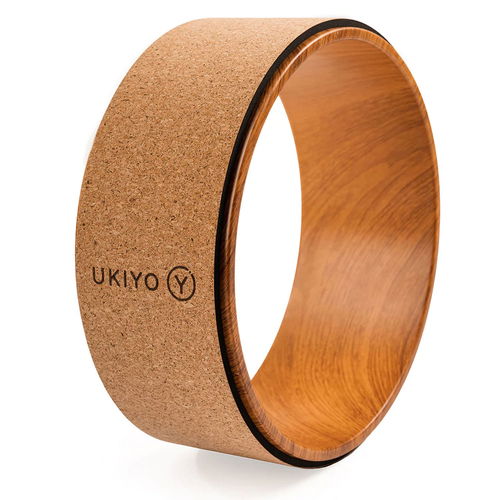 Ukiyo The Add−On − Cork Yoga Blocks & Wheel