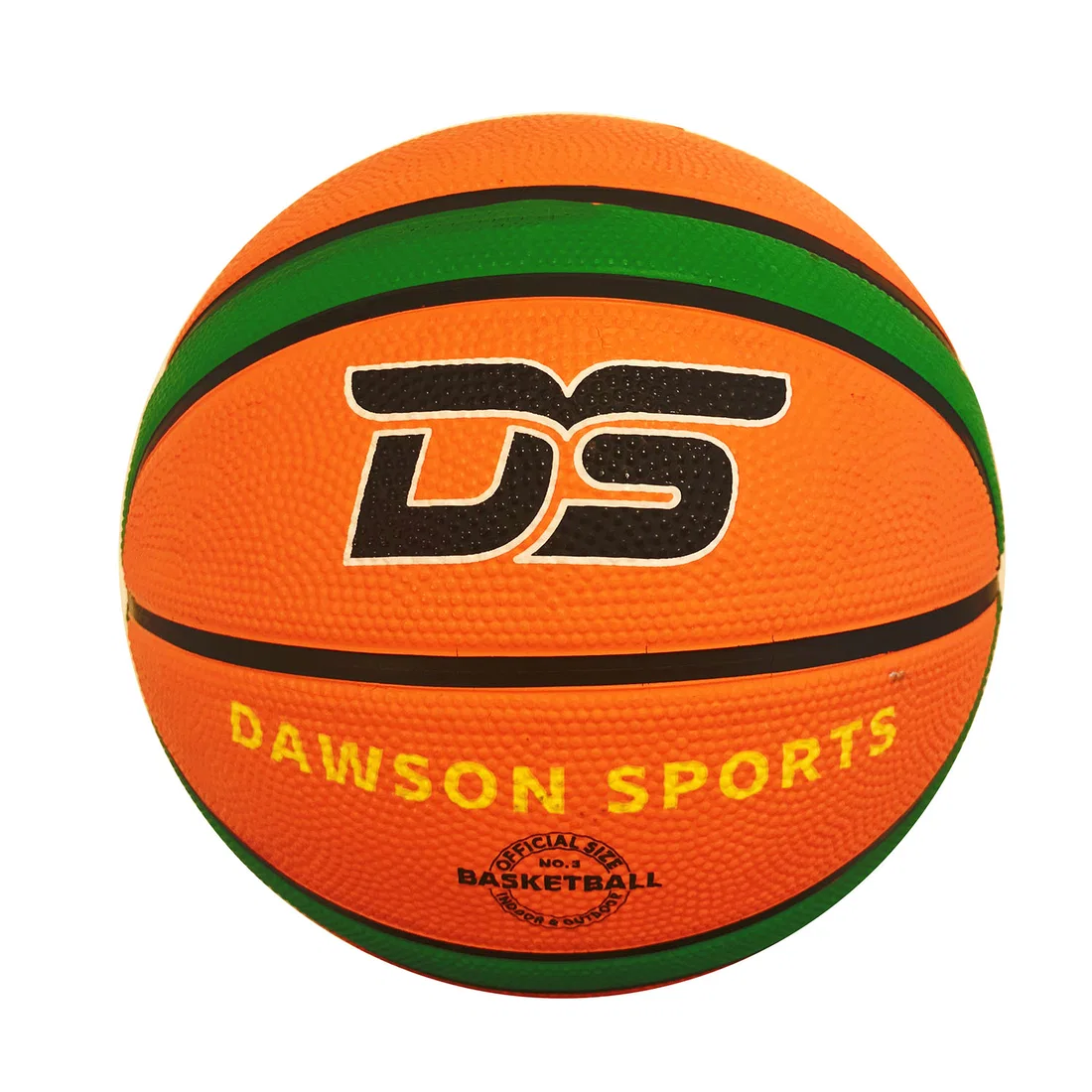 Dawson Sports Rubber Basketball - Size 3