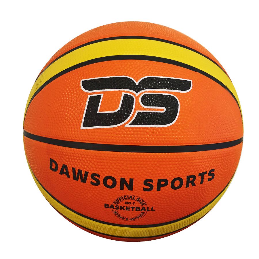 Dawson Sports Rubber Basketball-Size 7
