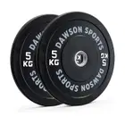 Dawson Sports Rubber Bumper Plates with upturned ring - 5 Kg - Pair