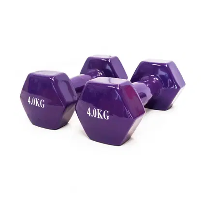 Dawson Sports Vinyl Dumbbells - 4 Kg - Pair