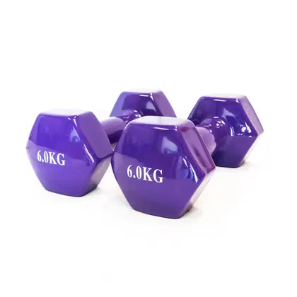 Dawson Sports Vinyl Dumbbells - 6 Kg - Pair