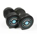 Therapy Fitness Cast Iron Round Dumbbells  - 17.5 Kg - Pair