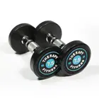 Therapy Fitness Cast Iron Round Dumbbells  - 7.5 Kg - Pair