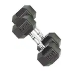 اللياقة العلاجية الدمبل المطاطي السداسي - 17.5 Kg