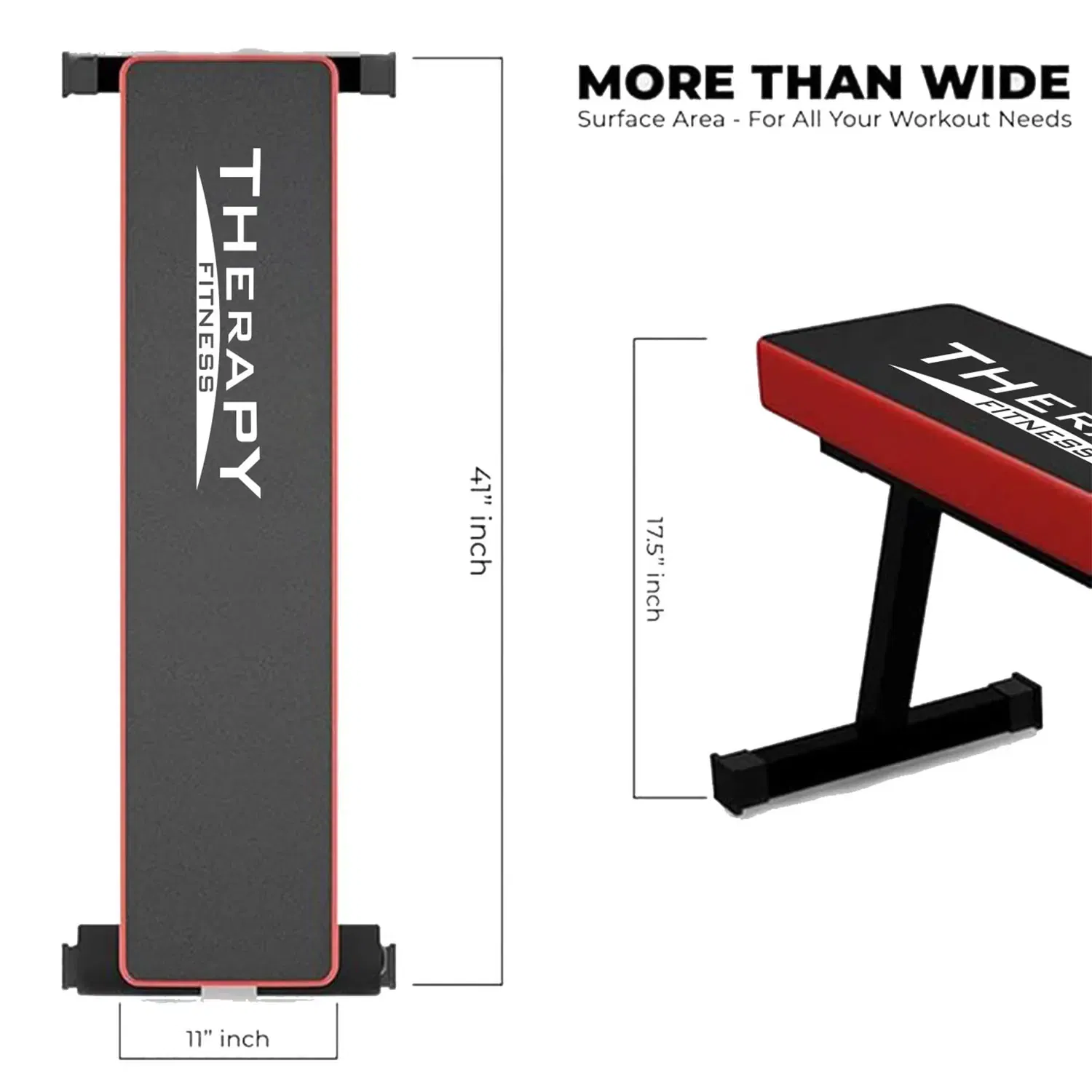 Therapy Fitness Flat Gym Bench