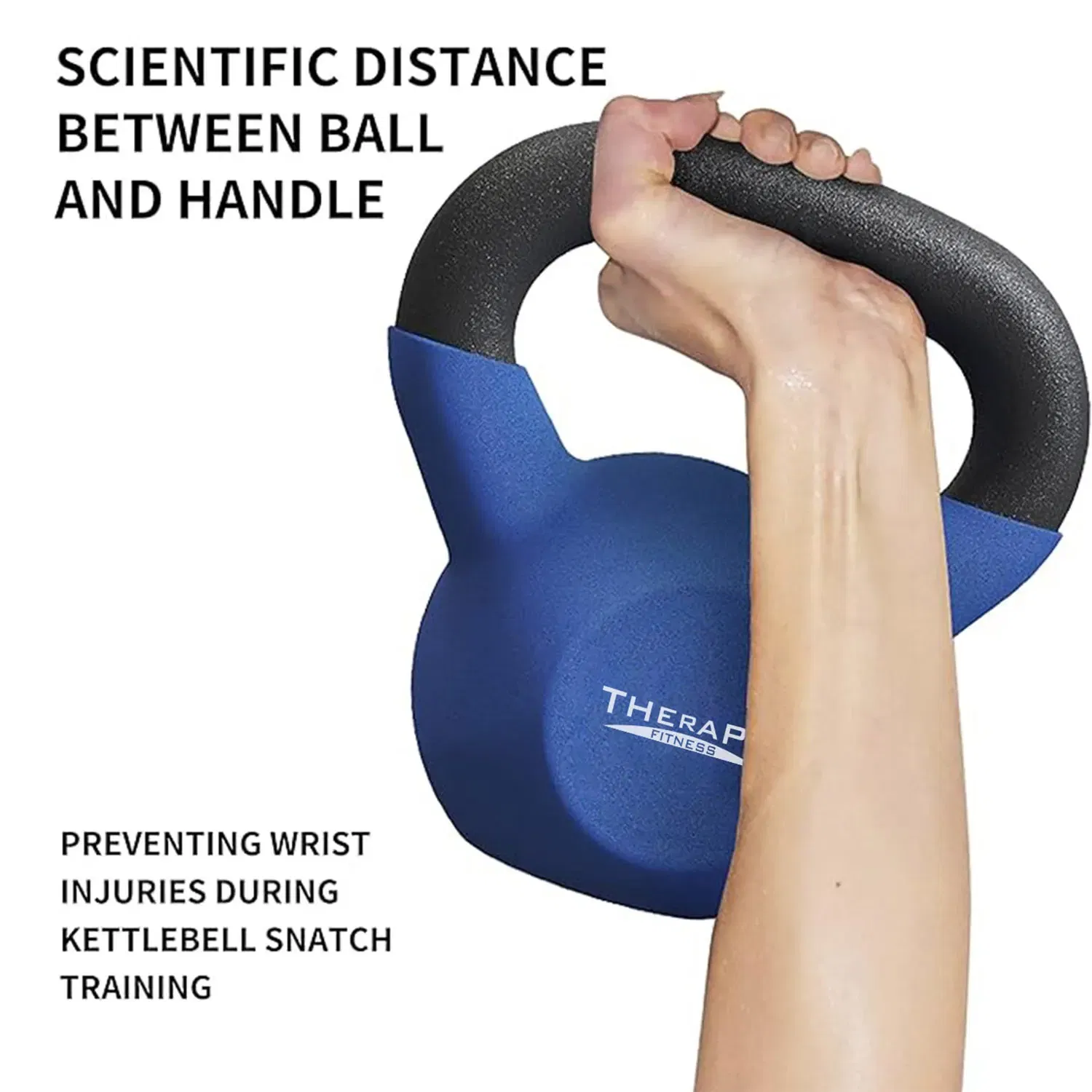 Therapy Fitness Neoprene Kettlebell - 10 Kg