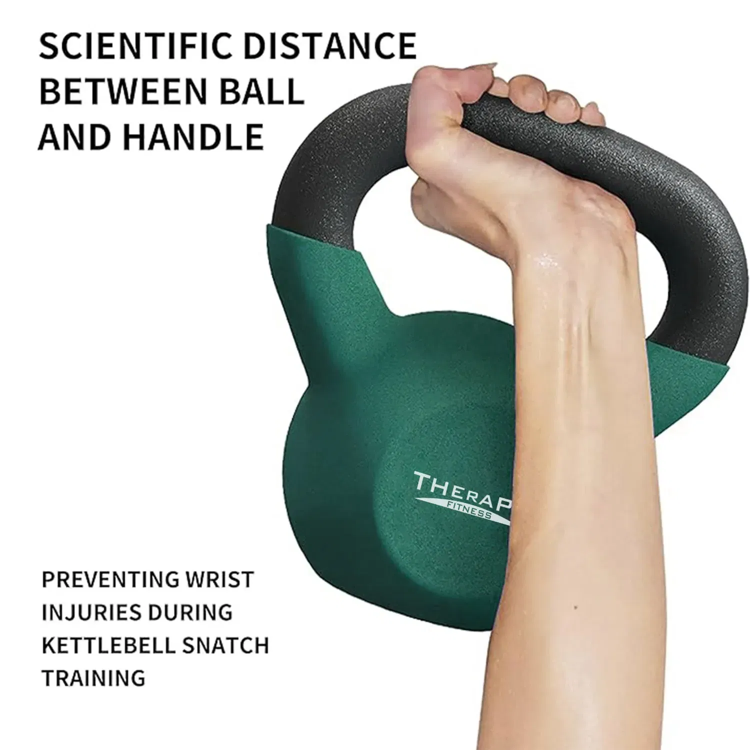 Therapy Fitness Neoprene Kettlebell - 12 Kg