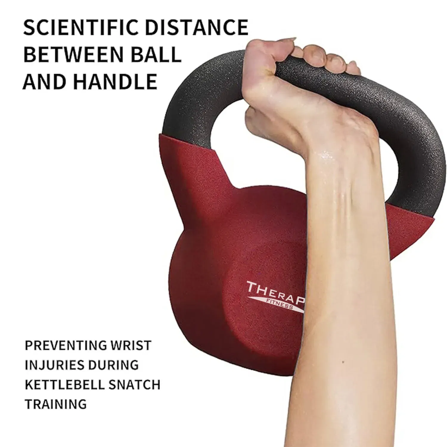 Therapy Fitness Neoprene Kettlebell - 6 Kg