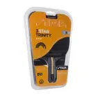 Stiga Trinity 3-Star Table Tennis Bat- Black/Red