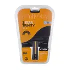 Stiga Trinity 3-Star Table Tennis Bat- Black/Red