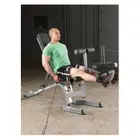 Body Solid Commercial Flat/Inc/Dec Bench, 2 Feet x 3 Inch GFID71