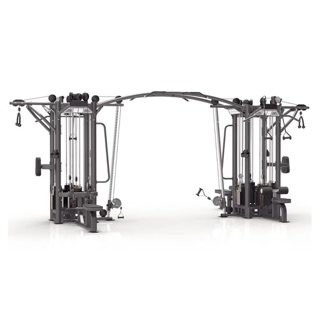 Impulse Fitness 8 Station Commercial Grade Multi Gym with 200Lbs( It9027Opt+ It9127 )IT9327