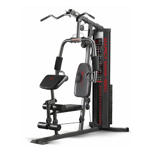 Marcy 150-lb Multifunctional Home Gym Station for Total Body Training - MWM-990 - Black