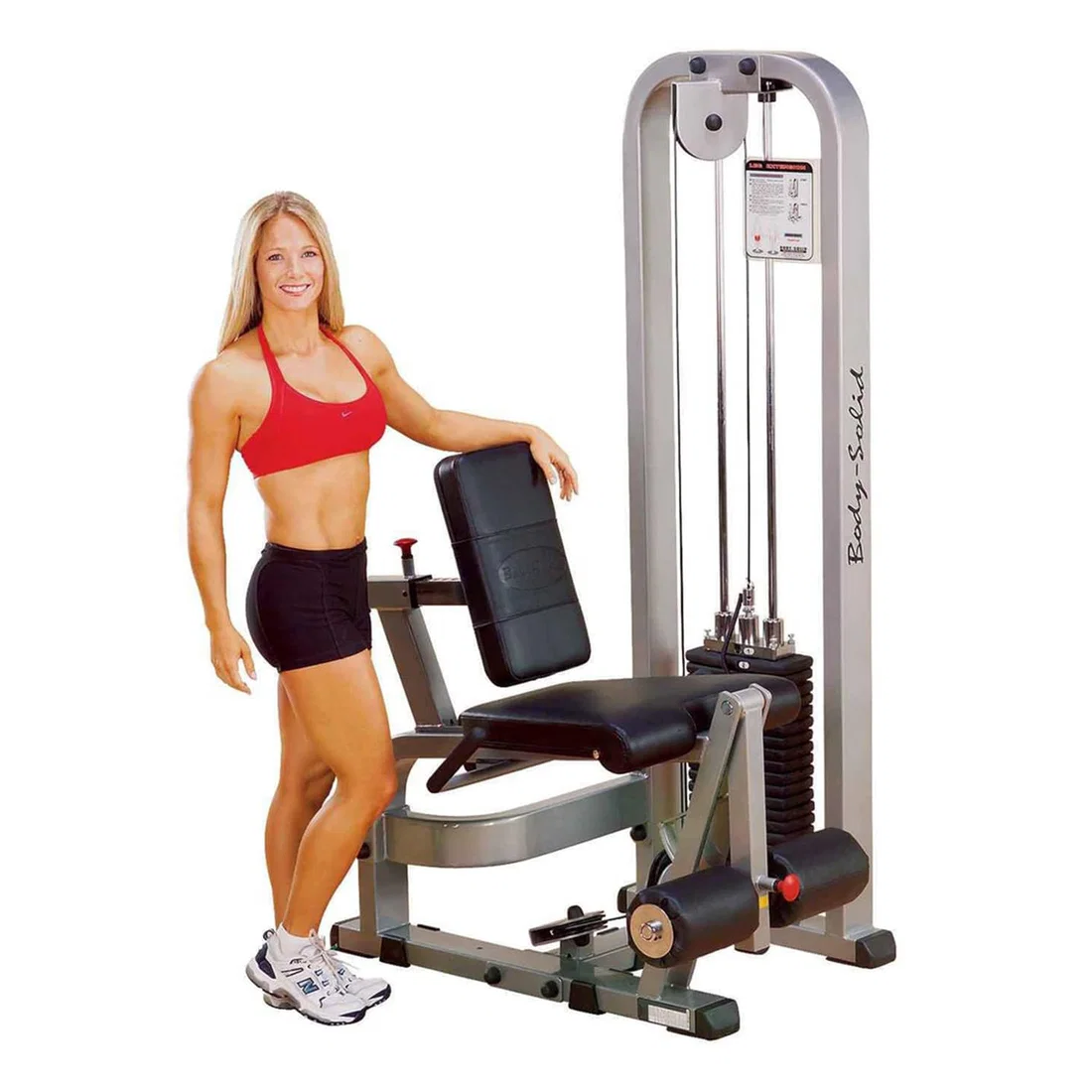 Body Solid EQSLE200/2 Leg Extension with 210 Stack