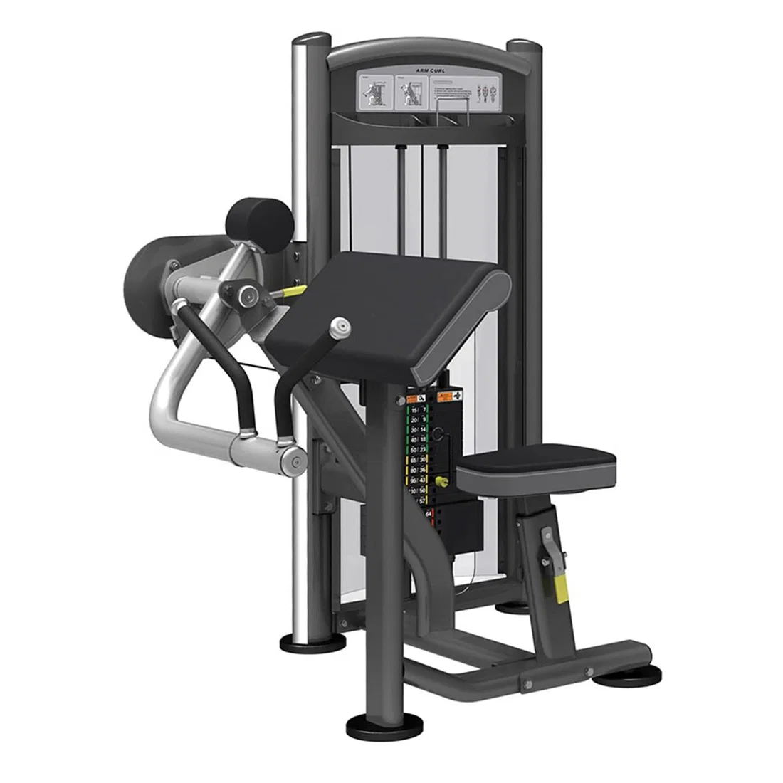 اللياقة الدافعة Arm Curl IT9003-IT9303 - محطة واحدة