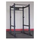 Body Solid Base Power Rack Cage Double Power Rack with Back SPR1000DBBACK