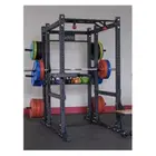 Body Solid Base Power Rack Cage Double Power Rack with Back SPR1000DBBACK