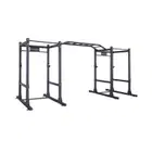 Body Solid Base Power Rack Cage Double Power Rack with Back SPR1000DBBACK