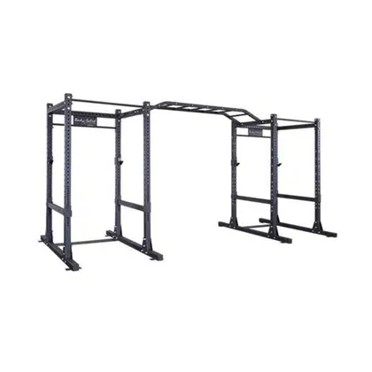 Body Solid Base Power Rack Cage Double Power Rack with Back SPR1000DBBACK
