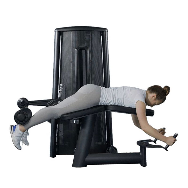 lying leg leg extensions at home with bands