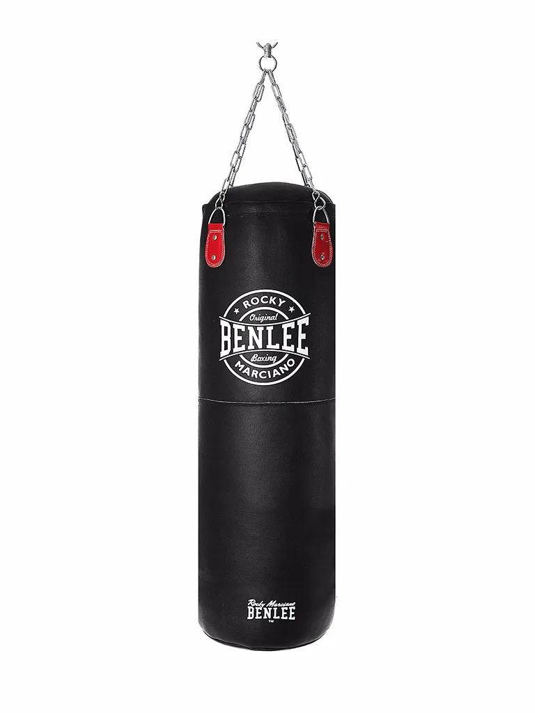 Benlee Leather Boxing Bag Martino 150cm Black