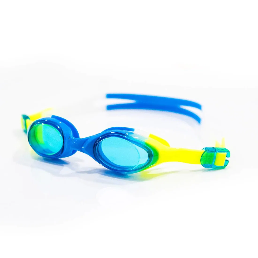 Dawson Sports Junior Swimming Goggles - Blue/Yellow