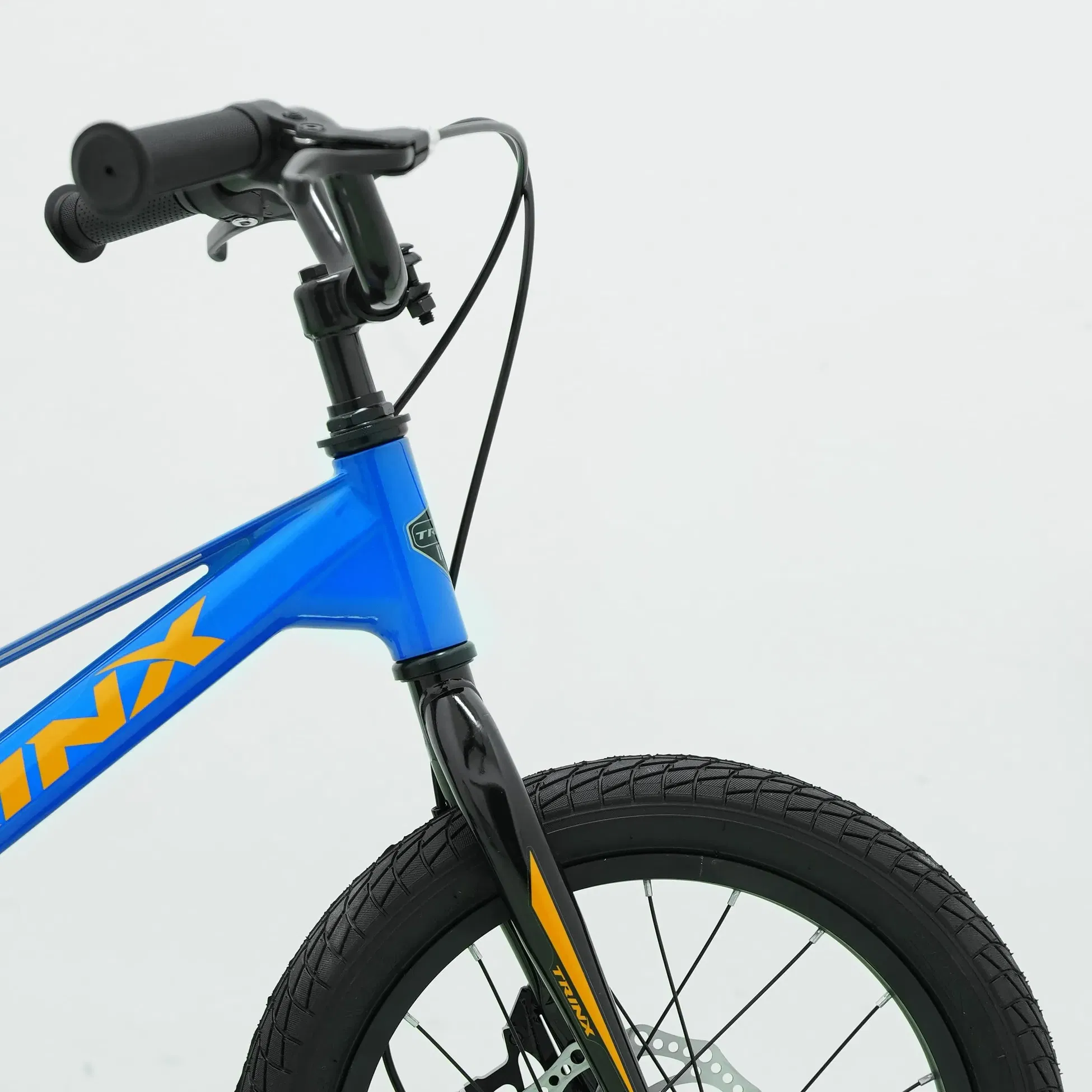Trinx 16-Inch Seals Disc Kids Bike - Blue Grey Orange