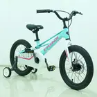 ترينكس دراجة أطفال مزودة بقرص فرامل مقاس 16 بوصة - Cyan White Rose Red