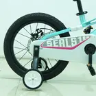 ترينكس دراجة أطفال مزودة بقرص فرامل مقاس 16 بوصة - Cyan White Rose Red
