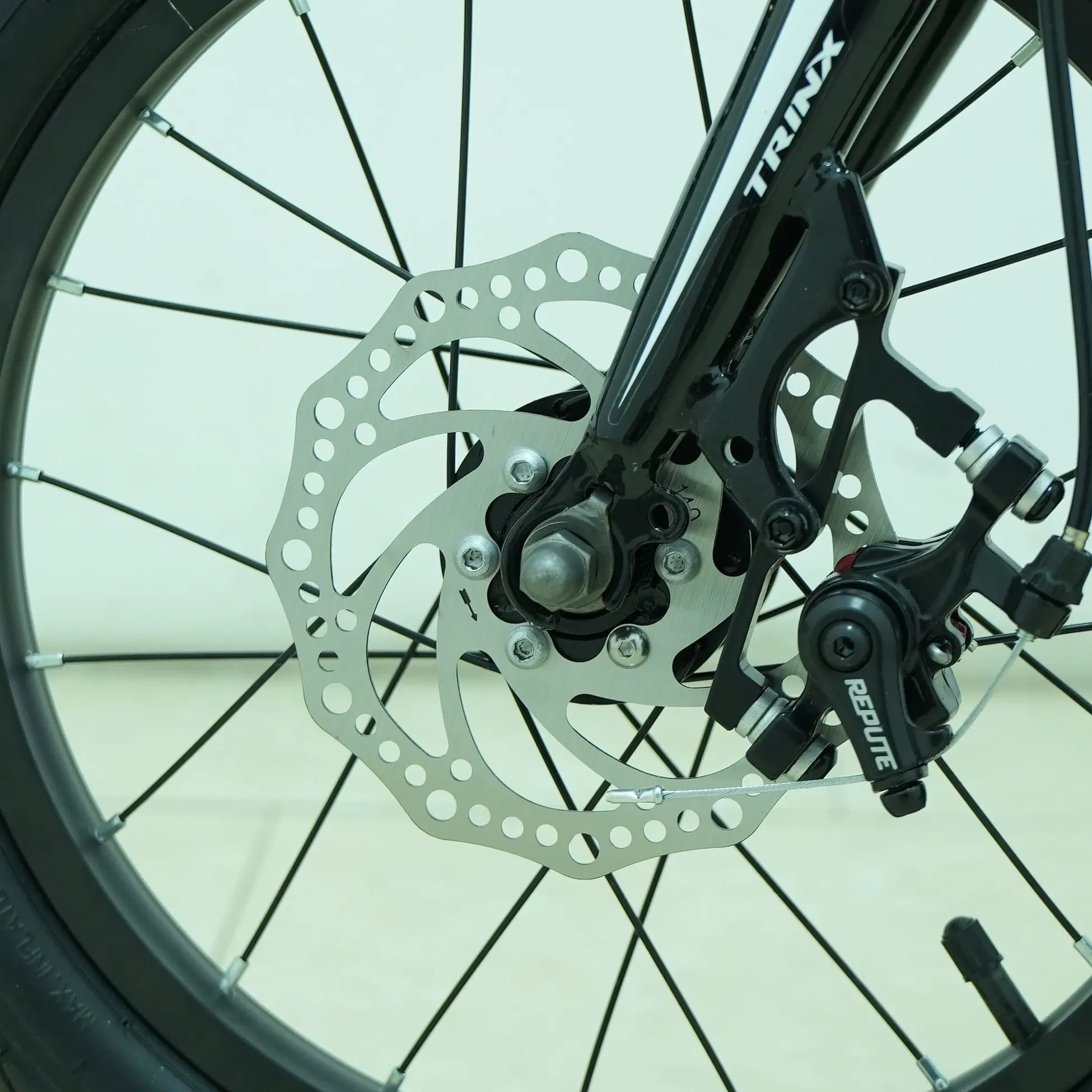 Trinx 16-Inch Seals Disc Kids Bike - Red Grey White