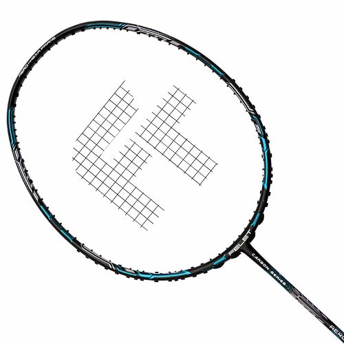 Felet Aero Carbon Badminton Racket-Black Blue