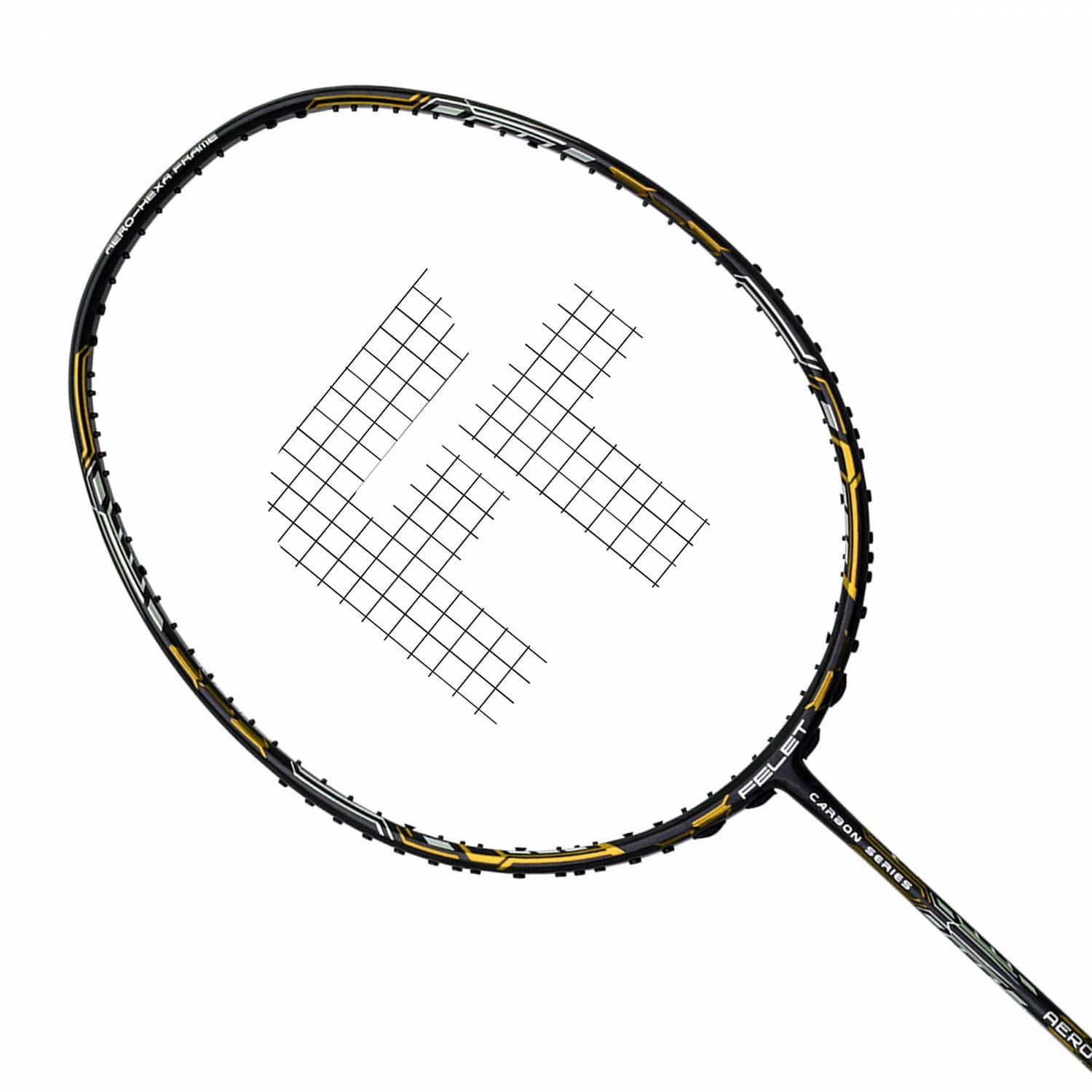 Buy Felet Aero Carbon Badminton Racket-Black Yellow Buy Online at best price in UAE-Fitness Power House