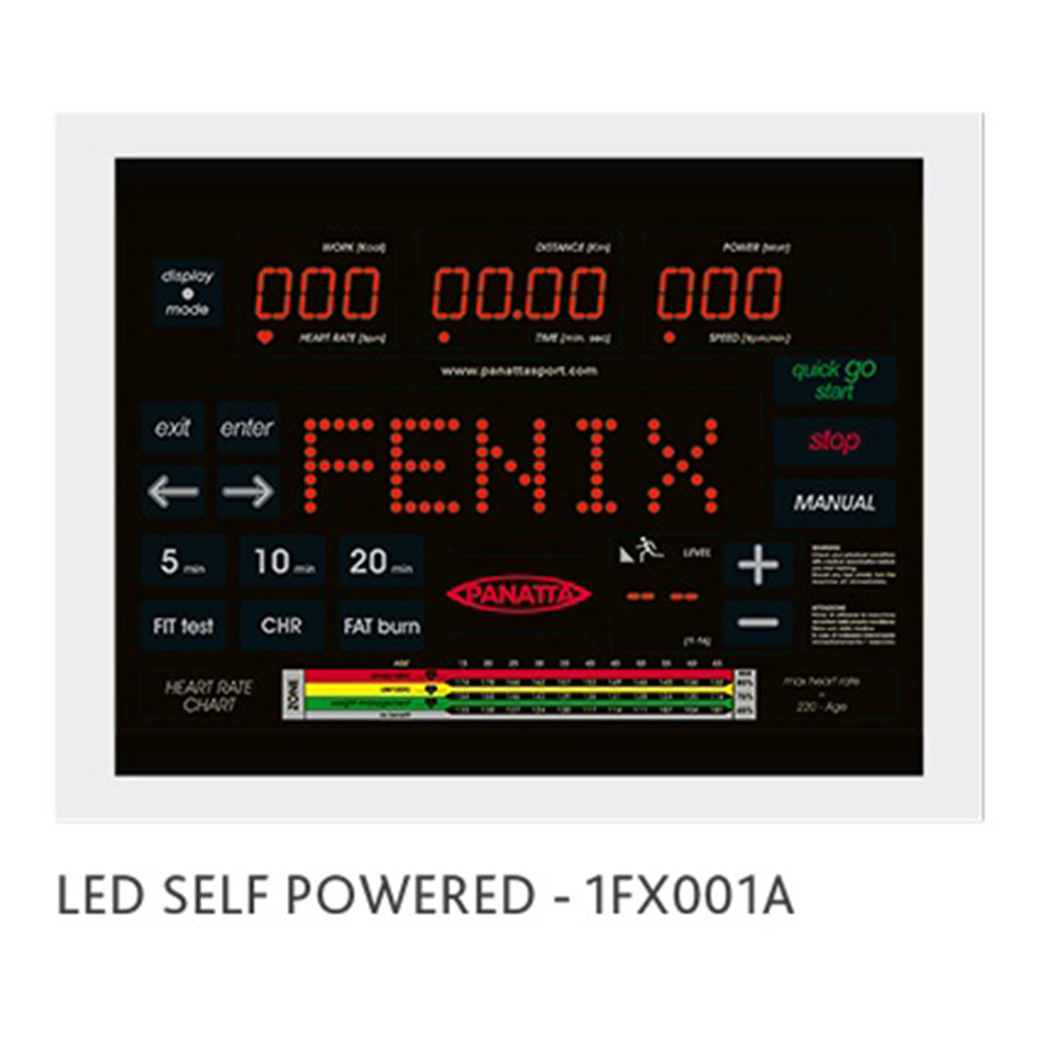 Panatta Fenix Self Powered Exercise Bike