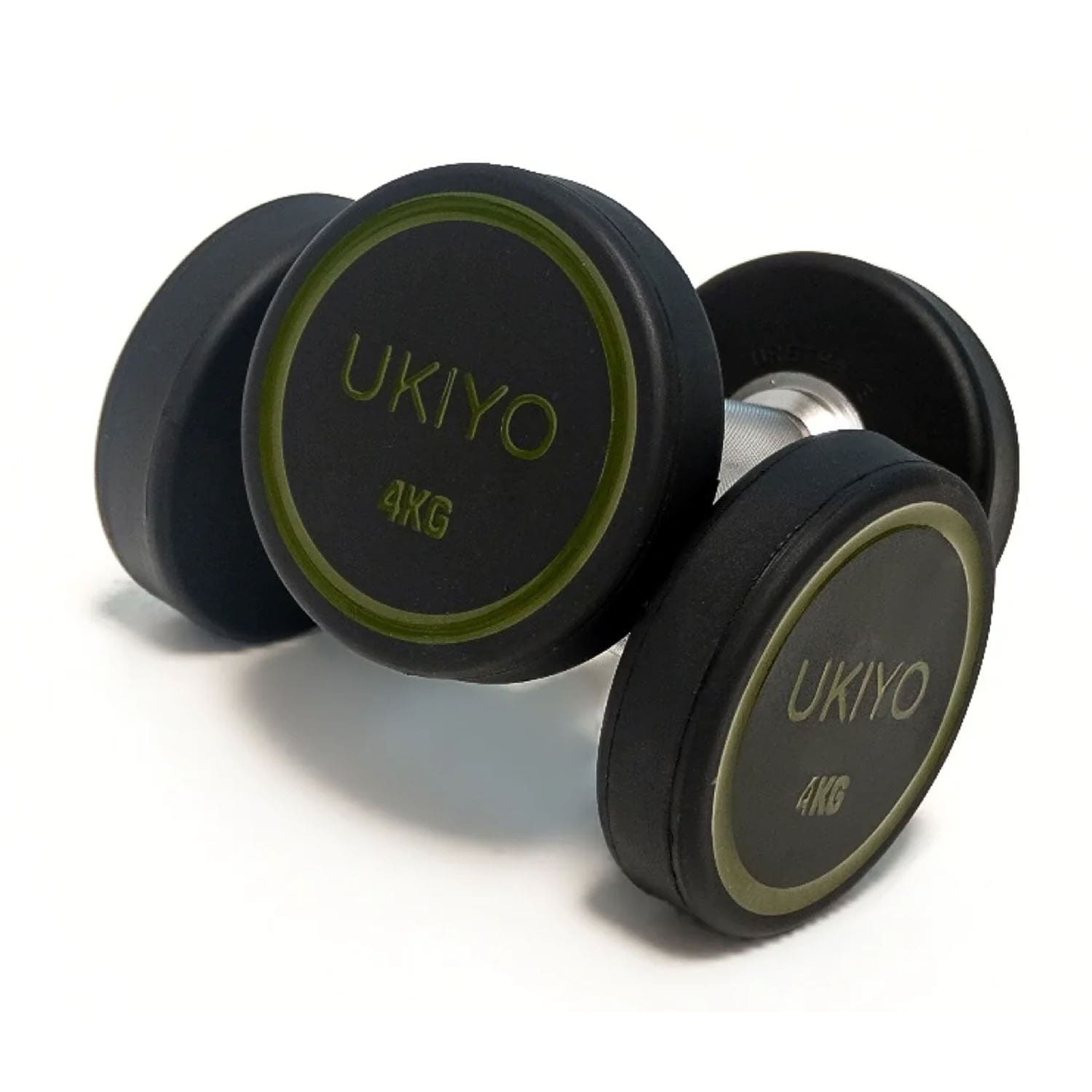 Ukiyo Premium PU Round Dumbbells (Pair) - 4 Kg
