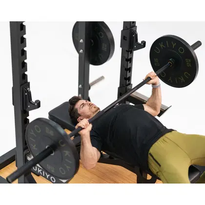 Ukiyo Staright Barbell - Cerakote black matte finish - 20 Kg