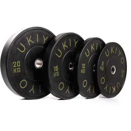 Ukiyo Bumper Plate - Single ( Sold Individually) - 20 Kg